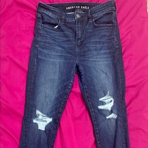 American Eagle Hi Rise Jegging 10 extra short.